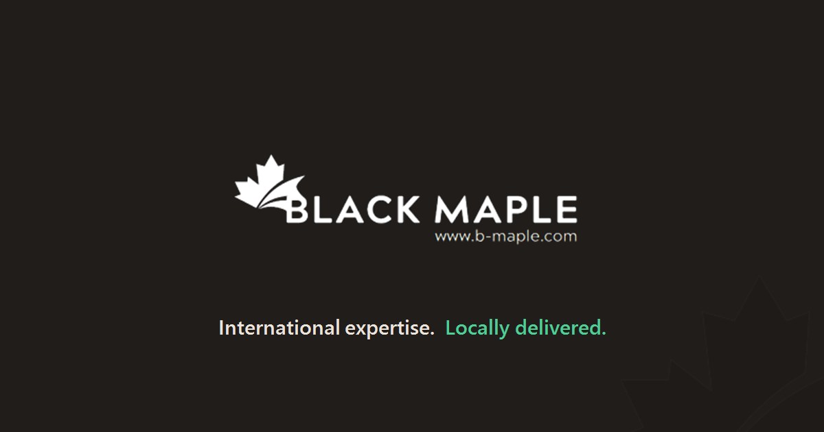 Black Maple Professional Services logo